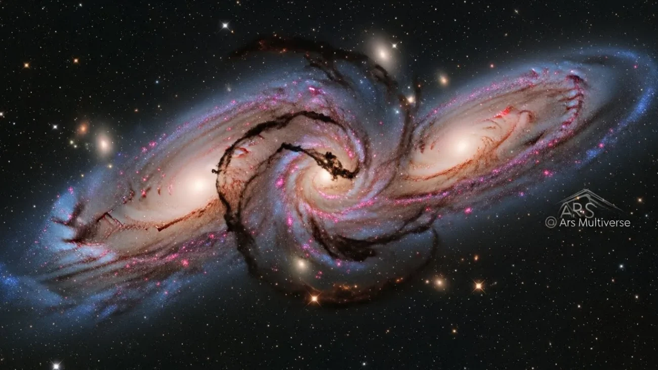 Colisao de Galaxias A Danca Cosmica Que Cria Estrelas Nao Destroi 2
