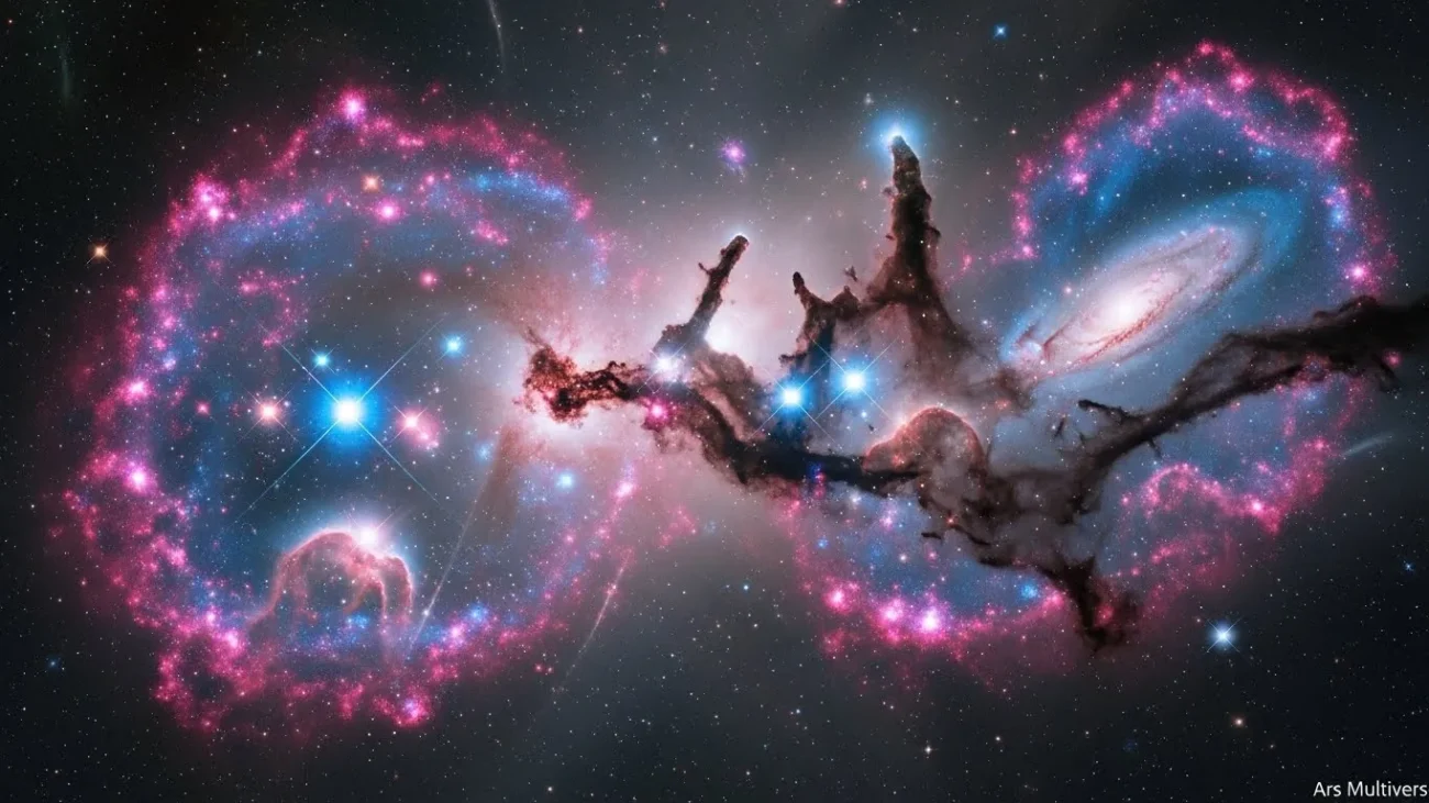 O Bercario de Estrelas Explosao de Vida