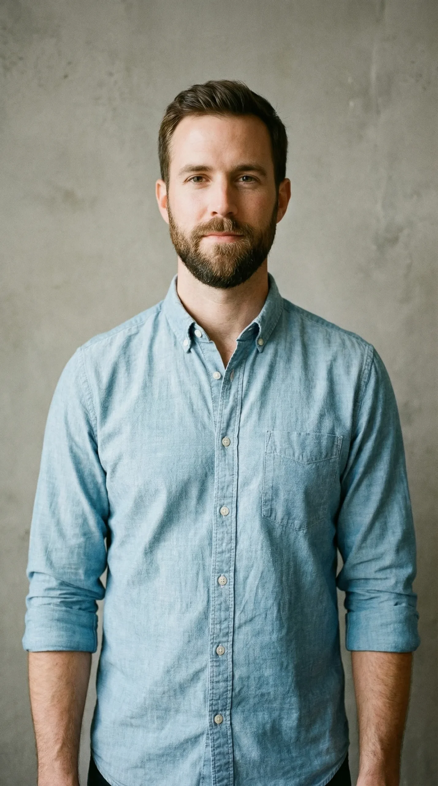 Professional portrait of a bearded man in his earl delpmaspu resultado scaled